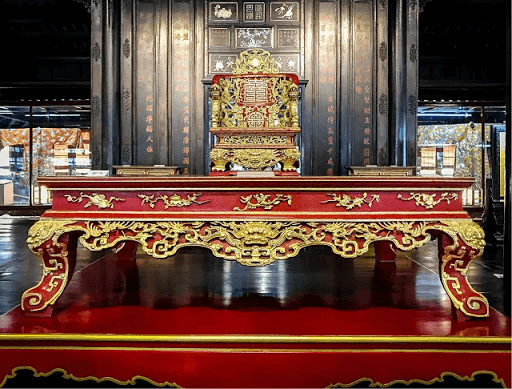 Mẫu bàn thờ sơn son thếp vàng đẹp